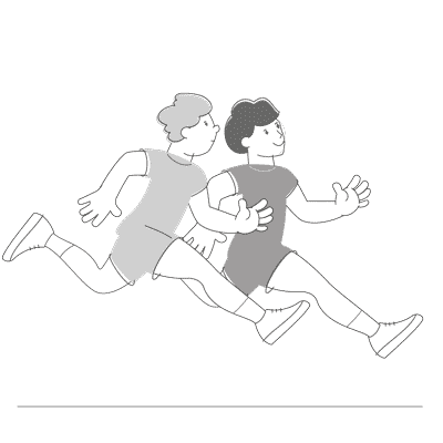 Lottie animation for Runing app